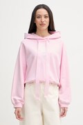 Joop! bluza z kapturem damska bawełniana różowa 30046176