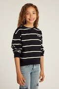 Calvin Klein Jeans bluza bawełniana dziecięca kolor czarny wzorzysta IG0IG02751