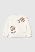 Detská mikina Mayoral béžová farba, s potlačou, 1459