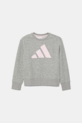 Dětská mikina adidas šedá barva, s potiskem, JC9630