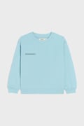Μπλούζα Pangaia KIDS' 365 MIDWEIGHT SWEATSHIRT χρώμα: μπλε, 10000279