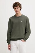 Tommy Jeans bluza bawełniana męska kolor zielony  DM0DM20660