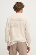 Mikina Calvin Klein Jeans pánska, béžová farba, jednofarebná, J30J327079