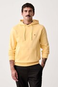 Tommy Hilfiger bluza z kapturem męska bawełniana żółta MW0MW37235