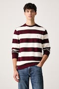 Tommy Hilfiger mikina pánská bavlněná burgundská MW0MW37237