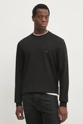 Tommy Hilfiger felpa in cotone uomo colore nero  MW0MW37237