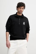 Armani Exchange bluza męska kolor czarny z aplikacją XM000370 AF10818