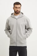 Μπλούζα adidas ALL SZN χρώμα: γκρι, με κουκούλα, IY4159
