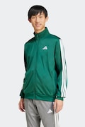 Кофта adidas 3-Stripes чоловіча колір зелений з аплікацією JI8821