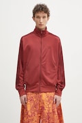 adidas Originals felpa Firebird Tracktop uomo colore granata con applicazione JP2545