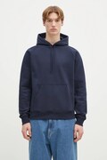 Mikina Carhartt WIP Hooded Chase Sweat pánska, tmavomodrá farba, s kapucňou, jednofarebná, I033661.2MZXX