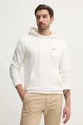 Pepe Jeans bluza bawełniana ESSENTIAL HOODIE męska kolor biały z kapturem gładka PM582839