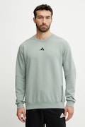 adidas Performance edzős pulóver Designed for Training zöld, sima, JI8166