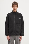 The North Face sports sweatshirt Yumiori black color smooth NF0A883RKX81