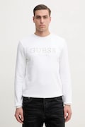 Кофта Guess BEAU чоловіча колір білий з аплікацією M5GQ08 KCN01