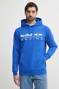Μπλούζα Red Bull Racing x Pepe Jeans TEAM LOGO HOODY χρώμα: μοβ, με κουκούλα, RM580016
