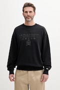 Βαμβακερή μπλούζα Tommy Jeans χρώμα: μαύρο, DM0DM20827