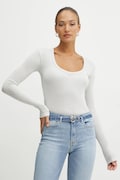 Pinko longsleeve damski kolor szary 104650 A2CQ