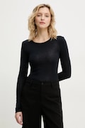 Samsoe Samsoe longsleeve con aggiunta di cotone SADOU colore blu navy F10000014