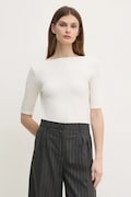 Tričko Calvin Klein dámske, béžová farba, K20K208244