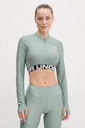 Under Armour bluza treningowa HotGear kolor zielony z nadrukiem 1388692