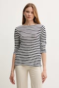 United Colors of Benetton longsleeve din amestec de in culoarea bleumarin, 38O0D109X