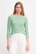 United Colors of Benetton longsleeve din amestec de in culoarea verde, 38O0D109X