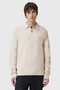 Светр з домішкою вовни AllSaints STATTEN чоловічий колір бежевий M038KA