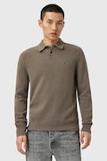 Светр з домішкою вовни AllSaints STATTEN однотонна M038KA