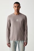 Armani Exchange longsleeve męski bawełniany beżowy XM000364 AF12308