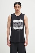 Majica kratkih rukava MM6 Maison Margiela x Salomon boja: crna, SH0NL0005.M20101