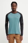 Dynafit longsleeve sportowy Alpine Pro kolor zielony wzorzysty 08.0000071156