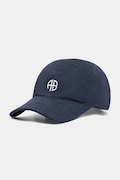Anine Bing Jeremy Baseball Cap Ab czapka z daszkiem bawełniana damska granatowa A.12.10083