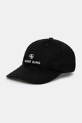 Anine Bing cotton baseball cap Jeremy Baseball Cap black color smooth S.12.9084