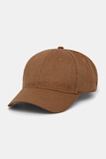 Шапка с козирка Calvin Klein в кафяво с изчистен дизайн K50K512978