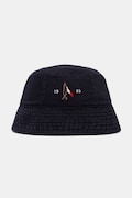 Bombažni klobuk Tommy Hilfiger mornarsko modra barva, AM0AM13384