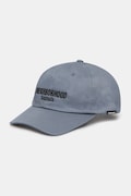 Памучна шапка с козирка NEIGHBORHOOD Dad Cap-1 в синьо с апликация 251YGNH.HT03