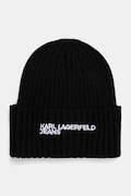 Σκούφος Karl Lagerfeld Jeans χρώμα: μαύρο, A1W33004