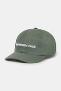 Шапка с козирка The North Face Roomy Norm в зелено с апликация NF0A7WHPBOL1