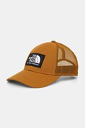 The North Face czapka z daszkiem Mudder Trucker kolor brązowy z aplikacją NF0A5FXAVC71