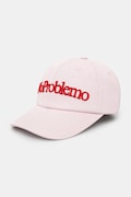 No Problemo czapka z daszkiem No Problemo Cap kolor różowy gładka NP9000203