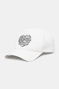 Human Made baseball cap 6 Panel white color HM29GD047
