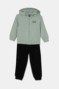 Дитячий спортивний костюм EA7 Emporio Armani колір зелений 7B000031 AF10380
