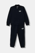 EA7 Emporio Armani trening de bumbac pentru copii culoarea albastru marin, 7B000030 AF10380