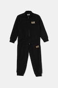 EA7 Emporio Armani dres bawełniany dziecięcy kolor czarny 7B000030 AF10380