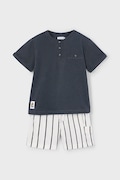 Mayoral set de bumbac pentru copii culoarea negru, 3603