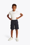 Tommy Hilfiger gyerek pamut melegítő szett sötétkék, KB0KB09661