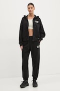Спортивний костюм EA7 Emporio Armani жіночий колір чорний AF12473.7W000110