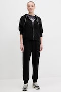 Спортивний костюм EA7 Emporio Armani жіночий колір чорний AF12473.7W000110
