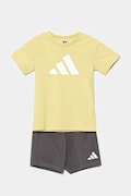 Дитячий бавовняний комплект adidas колір жовтий JC9640